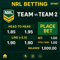 SpyBet - NRL Betting - Rugby League Odds