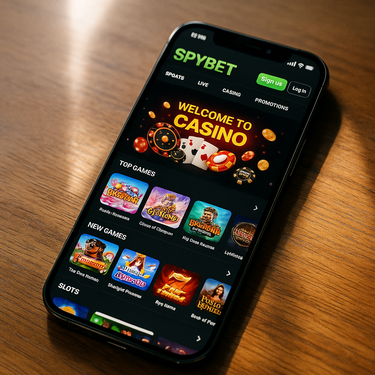 SpyBet Casino - Mobile Platform - Responsive Design